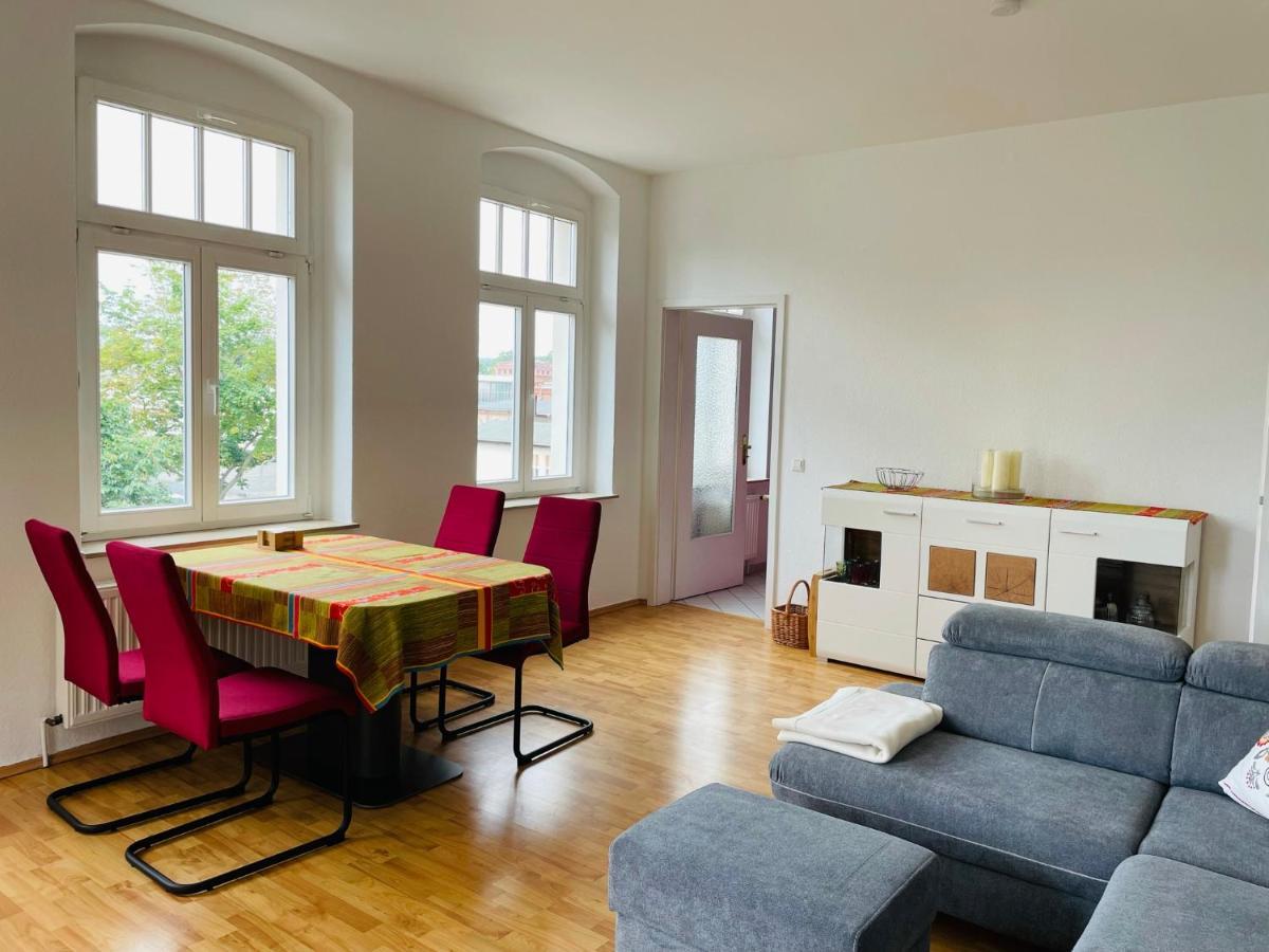 "Glueck Auf" Lichtdurchflutete Schicke Ferienwohnung In Zwickau Eksteriør billede