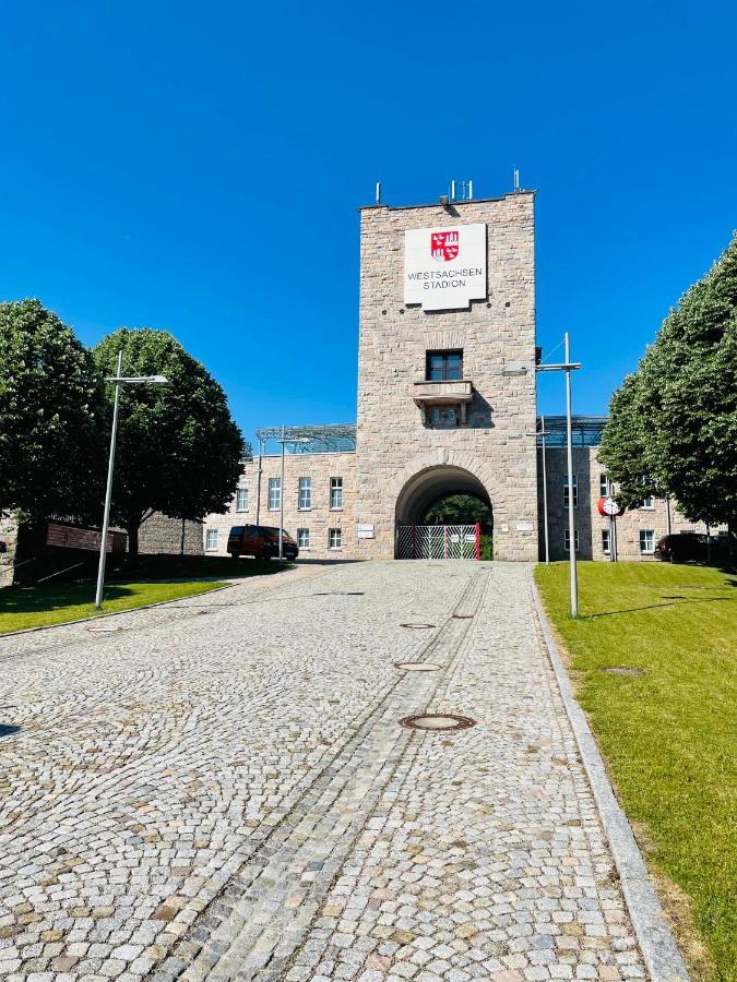 "Glueck Auf" Lichtdurchflutete Schicke Ferienwohnung In Zwickau Eksteriør billede